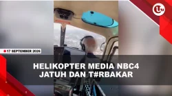 [VIDEO] Helikopter Nbc4 Jatuh Saat Liputan, Pilot Dan Fotografer Jurnalis T#w4s | U-NEWS