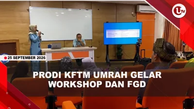 [VIDEO] Prodi Kajian Film Dan Televisi Umrah Gelar Workshop Dan Evaluasi Kurikulum | U-NEWS