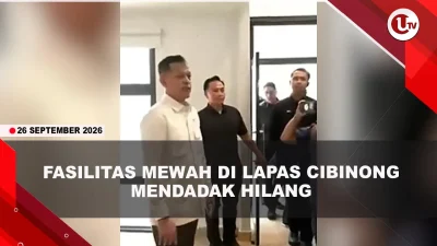 [VIDEO] Disidak Menteri Imipas, Fasilitas Mewah di Lapas Cibinong Mendadak Hilang | U-NEWS