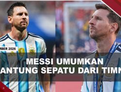 [VIDEO] Lionel Messi Umumkan Pensiun Dari Timnas Argentina | U-NEWS