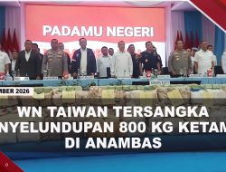 [VIDEO] WN Taiwan Jadi Tersangka 800 Kg Ketamin Senilai Rp1,28 Triliun di Perairan Anambas | U-NEWS