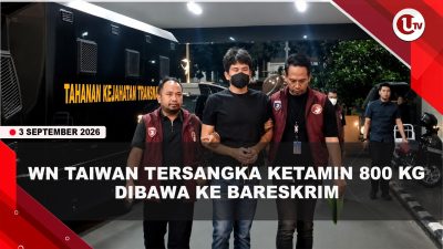 [VIDEO] Pengendali Ketamin 800 Kg Senilai Rp1,78 Triliun Tiba di Bareskrim | U-NEWS