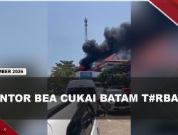[VIDEO] Kantor Bea Cukai Batam Terbakar, Diduga Dari Baterai Panel Surya | U-NEWS