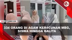 [VIDEO] 334 Orang di Agam Keracunan MBG, Terdiri Dari Siswa, Ibu Menyusui Hingga Balita | U-NEWS