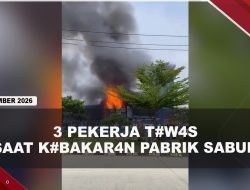 [VIDEO] 3 Pekerja Pabrik Sabun T#w4s Saat Kebakaran, Diduga Lompat Dari Lantai 6 | U-NEWS