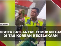 [VIDEO] Bantu Korban K#celakaan, Anggota Satlantas Ungkap 10 Batang Tanaman G4nja | U-NEWS