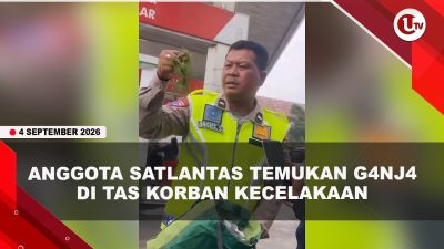 [VIDEO] Bantu Korban K#celakaan, Anggota Satlantas Ungkap 10 Batang Tanaman G4nja | U-NEWS