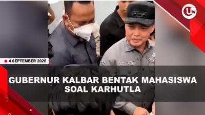 [VIDEO] Viral, Gubernur Kalbar Bentak Mahasiswa Yang Protes Soal Karhutla | U-NEWS