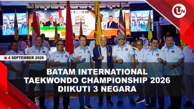 [VIDEO] Batam Gelar Kejuaraan Taekwondo Internasional Pertama, Diikuti 600 Atlet Dari Tiga Negara | U-NEWS