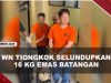 [VIDEO] WN Tiongkok Selundupkan 16 Kg Emas Batangan Dari Manado Menuju Singapura | U-NEWS