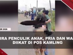 [VIDEO] Dikira Penculik Anak, Pria Dan Wanita Dihajar Warga Hingga Diikat di Pos Kamling | U-NEWS