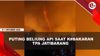 [VIDEO] Kebakaran TPA Jatibarang Meluas Capai 10 Hektar, Muncul Puting Beliung Api | U-NEWS