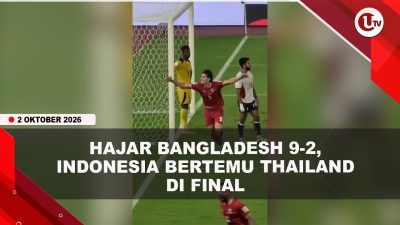 [VIDEO] Dramatis, Indonesia Ke Final Fifa Asean Cup Usai Hajar Bangladesh 9-2 | U-NEWS