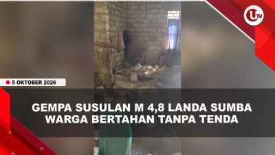 [VIDEO] Gempa Susulan M 4,8 Guncang Sumba Barat Daya | U-NEWS