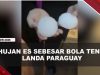 [VIDEO] Badai Hantam Paraguay, Hujan Es Sebesar Bola Tenis Berjatuhan | U-NEWS