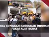 [VIDEO] Tolak Ritel Modern, Massa Mengatasnamakan Santri Bongkar Bangunan Indomaret | U-NEWS