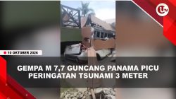 [VIDEO] Gempa Dahsyat Guncang Panama, Gedung Ambruk Hingga Warga Panik Berhamburan | U-NEWS