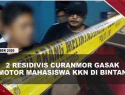 [VIDEO] Baru Bebas, 2 Residivis Kembali Curi Motor Mahasiswa KKN di Bintan | U-NEWS