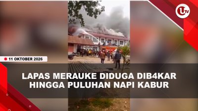 [VIDEO] Kabur Saat Kebakaran Lapas Merauke, Puluhan Napi Kembali Diamankan | U-NEWS