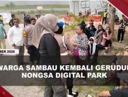 [VIDEO] Air Tak Mengalir Tiga Hari, Warga Sambau Geruduk Nongsa Digital Park | U-NEWS