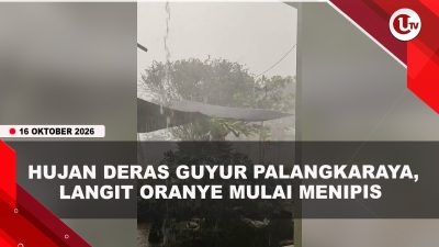 [VIDEO] Berbulan Dilanda Kabut Asap, Hujan Deras Akhirnya Guyur Palangkaraya | U-NEWS