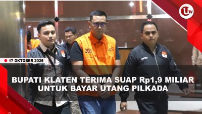 [VIDEO] Bupati Klaten Diduga Terima Suap Rp2,08 Miliar, Dari Setoran Pejabat Dan Upah Pungut | U-NEWS