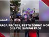 [VIDEO] Sound Horeg di Kota Batu Digelar Sampai Pagi, Warga Protes Penutupan Jalan | U-NEWS