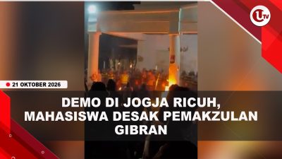 [VIDEO] Demo 2 Tahun Prabowo-Gibran di Yogyakarta Ricuh, Mahasiswa Kepung Gedung DPRD | U-NEWS