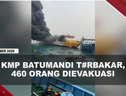 [VIDEO] Mencekam, Kapal Batumandi Terbakar Saat Hendak Sandar di Pelabuhan Merak | U-NEWS