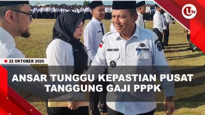 [VIDEO] Gubernur Ansar Tunggu Kepastian Pusat Tanggung Gaji PPPK Lewat APBN | U-NEWS