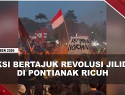 [VIDEO] Aksi Revolusi Jilid 2 di Pontianak Berujung Ricuh, Mahasiswa Kecewa Tak di Temui Gubernur | U-NEWS