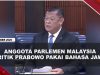 [VIDEO] Pakai Bahasa Jawa, Anggota Parlemen Malaysia Desak Prabowo Atasi Karhutla | U-NEWS