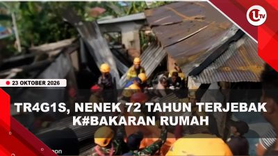 [VIDEO] Sakit Stroke, Nenek 72 Tahun T#was Terjebak Kebakaran Rumah di Balikpapan | U-NEWS