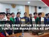 [VIDEO] Demo di DPRD Batam, Mahasiswa Soroti Data Center Hingga 6 Isu Nasional | U-NEWS