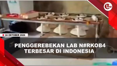 [VIDEO] Bongkar Lab N#rkoba Terbesar di Aceh, Polri Sita 1,2 Ton S#bu | U-NEWS