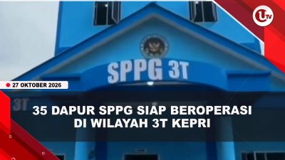 [VIDEO] Satgas Mbg Kepri Fokus Ke Wilayah 3T, 35 Dapur Sppg Siap Beroperasi | U-NEWS