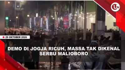 [VIDEO] Demo di Yogyakarta Berujung Ricuh, Massa Tak Dikenal Lempar Batu Dan Petasan Ke Polisi | U-NEWS