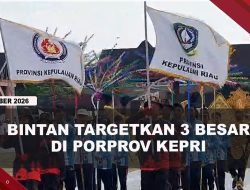 [VIDEO] Bintan Targetkan 3 Besar Di Porprov Kepri 2026, Ikuti 27 Cabor | U-NEWS