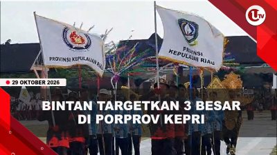 [VIDEO] Bintan Targetkan 3 Besar Di Porprov Kepri 2026, Ikuti 27 Cabor | U-NEWS