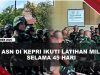 [VIDEO] 171 ASN di Kepri Ikuti Latihan Militer Komcad, Dapat Uang Saku Rp75 Ribu Per Hari | U-NEWS