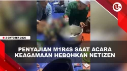 [VIDEO] Viral, Sekelompok Pria Berpeci Tuangkan M1r4s Saat Acara Keagamaan | U-NEWS