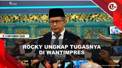 [VIDEO] Jadi Anggota Wantimpres, Rocky Akan Olah Persepsi Publik Sejalan Dengan Presiden | U-NEWS