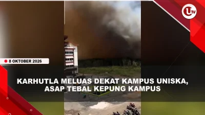 [VIDEO] Karhutla Meluas di Dekat Kampus Uniska Barito Kuala | U-NEWS