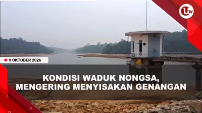 [VIDEO] Waduk Nongsa Masih Mengering, Air Embung Kebun Raya Dialirkan Lewat Pipa | U-NEWS
