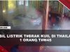 [VIDEO] Mobil Listrik Dikendarai Lansia 78 Tahun T4brak Kuil di Thailand, 1 Orang T#w4s | U-NEWS