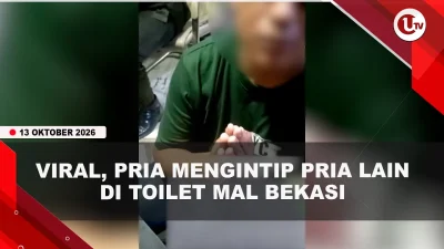 [VIDEO] Pria 40 Tahun Mengintip Pria Lain di Toilet Mal, Sudah 3 Kali Beraksi | U-NEWS