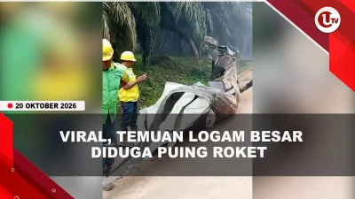 [VIDEO] Logam Raksasa Diduga Puing Roket Ditemukan di Perkebunan Sawit Kalteng | U-NEWS