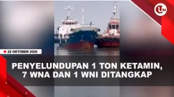 [VIDEO] Bareskrim-BNN Gagalkan Penyelundupan 1 Ton Ketamin Dari Kapal Tanker | U-NEWS