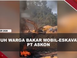[VIDEO] Protes Polusi Tambang, Warga Bakar Mobil-Eskavator PT Askon | U-NEWS