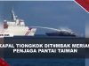 [VIDEO] Kapal Nelayan Tiongkok Dit#mbaki Meriam Air Oleh Penjaga Pantai Taiwan | U-NEWS